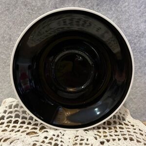 Vintage Royal Albert Black Saucer Bone China Made in England